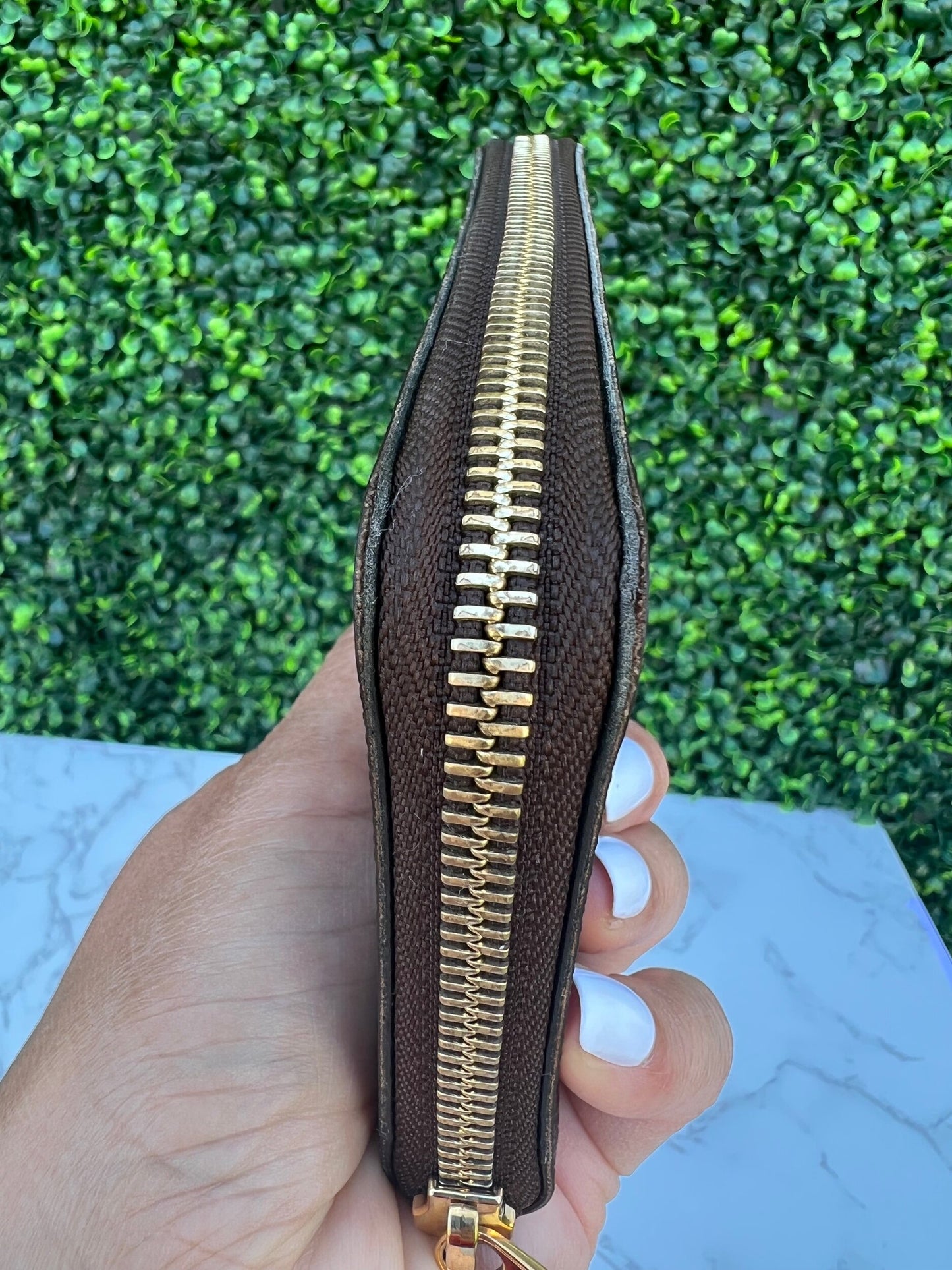 Rare Monogram Zippy Compact Wallet NM