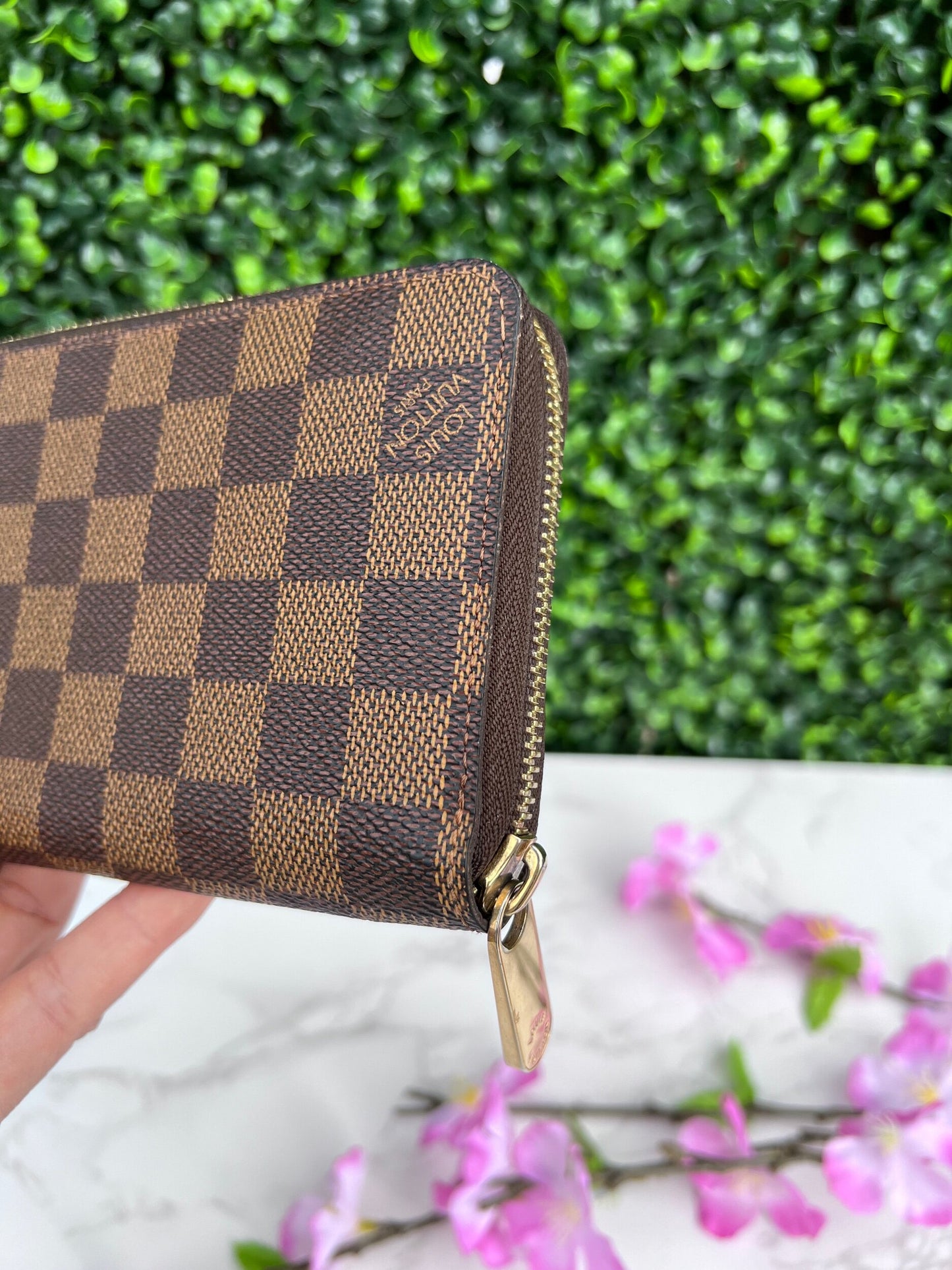 Zippy Wallet Damier Ebene