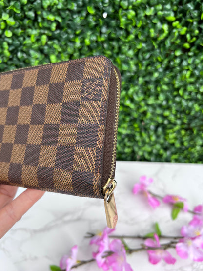 Zippy Wallet Damier Ebene