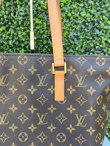 Authentic Preowned Louis Vuitton Cabas Mezzo Tote Monogram Canvas