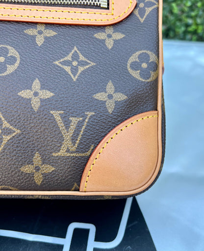 Authentic Preowned LV Monogram Pochette Marley Dragonne GM Clutch