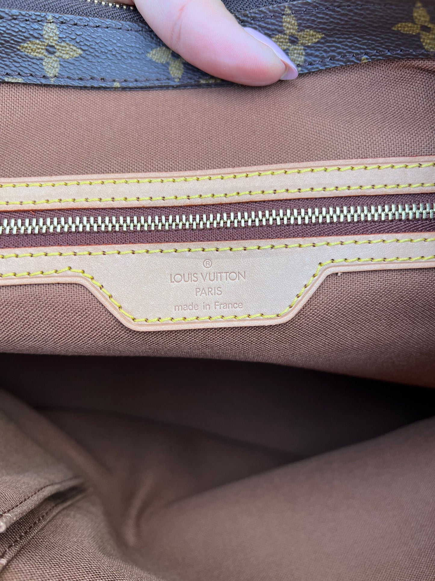 Authentic Preowned Louis Vuitton Cabas Mezzo Tote Monogram Canvas