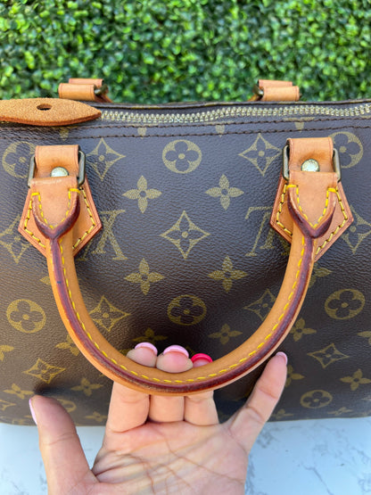 Authentic Preowned LV Vintage Monogram Speedy 30 Bag