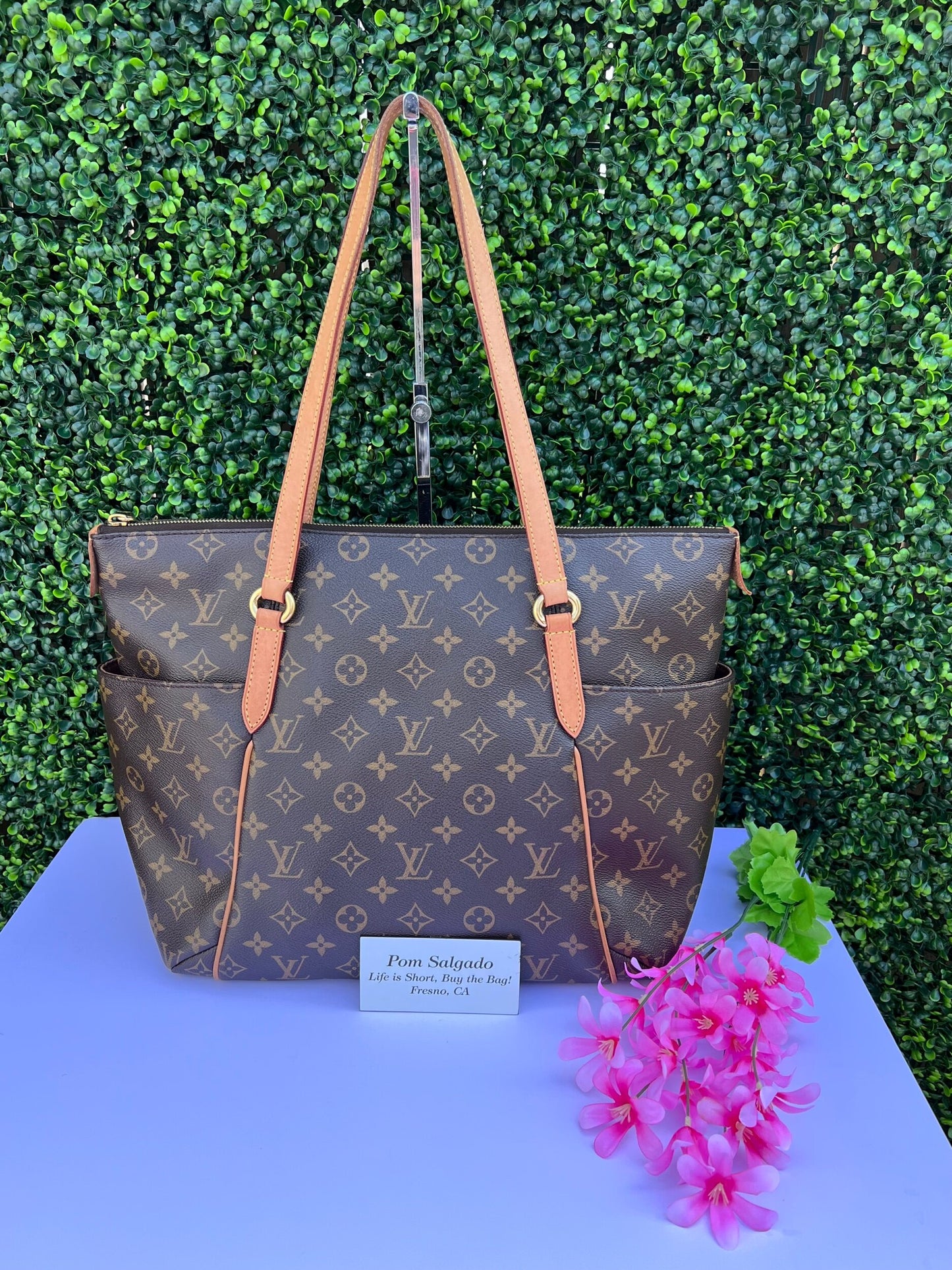 Totally MM Monogram Canvas Tote Bag