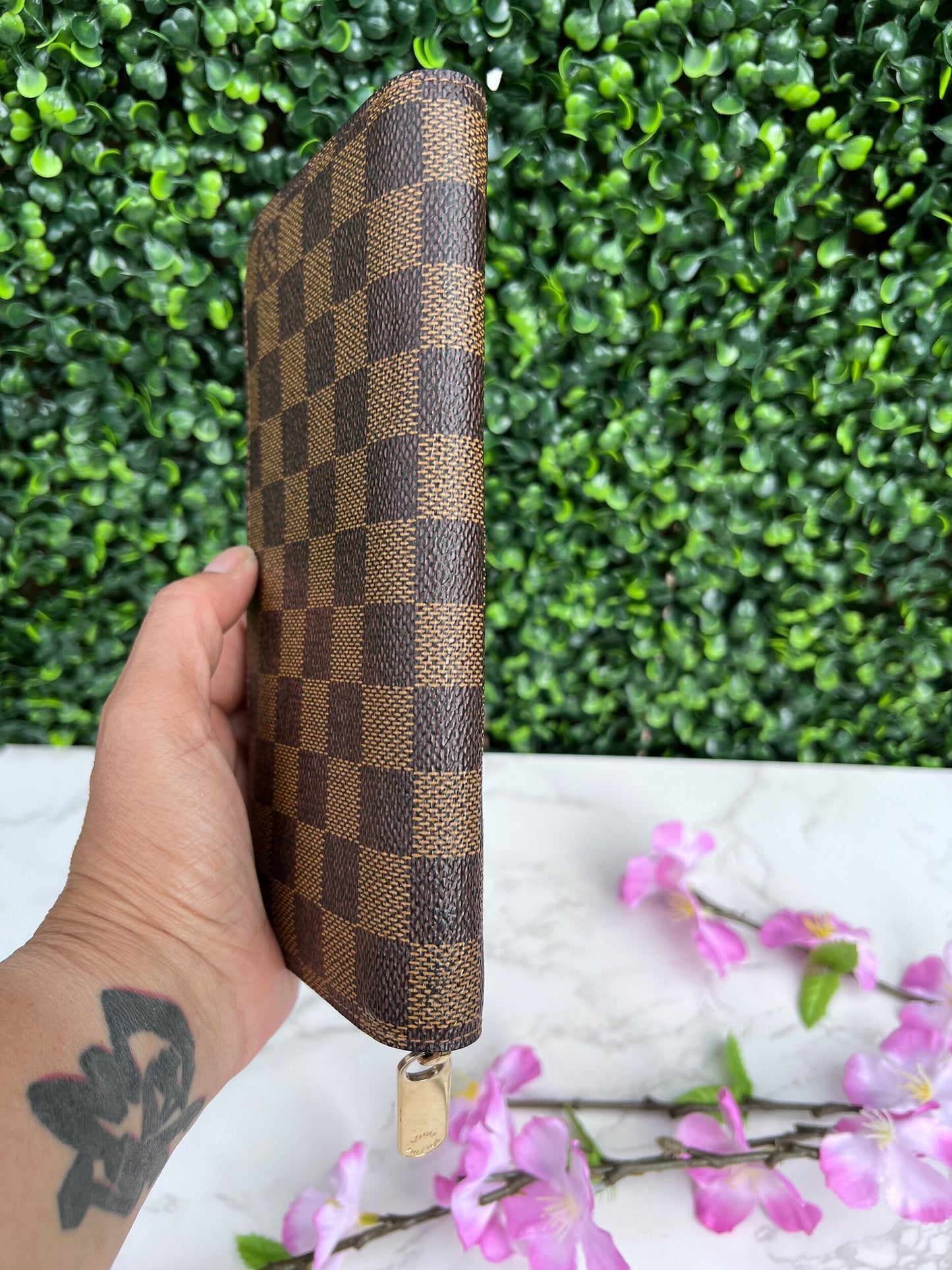 Zippy Wallet Damier Ebene