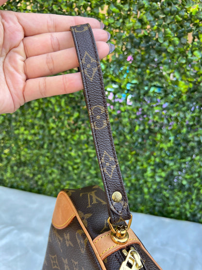 Authentic Preowned Louis Vuitton Marly Dragonne Clutch Monogram Canvas