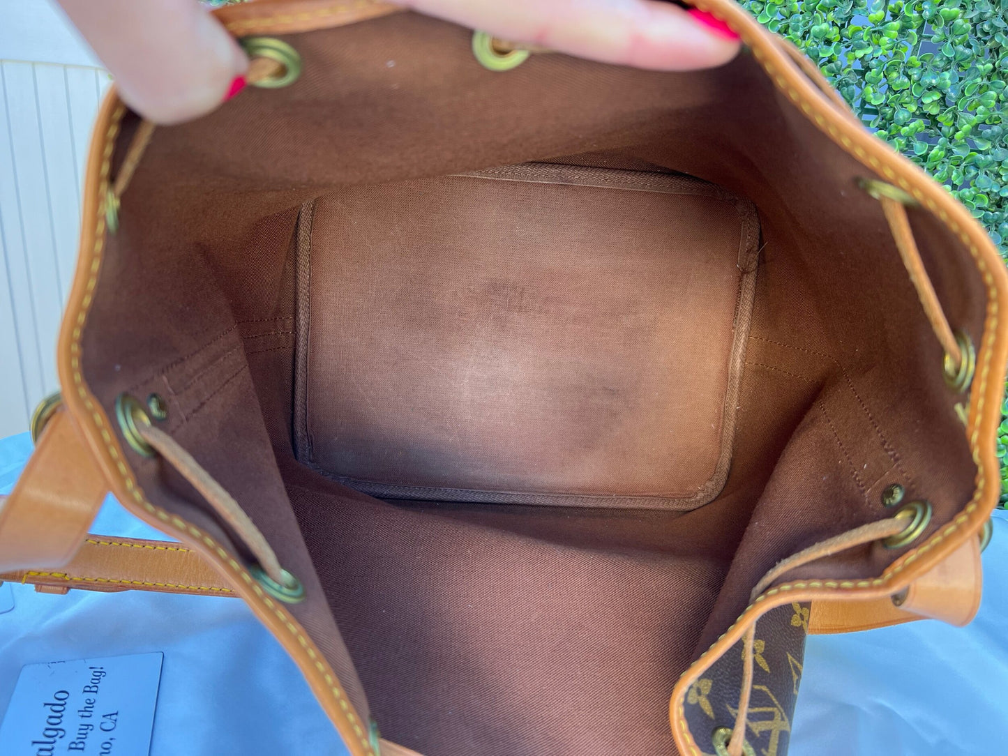 Authentic Preowned LV Vintage Monogram Petite Noe Bucket Bag