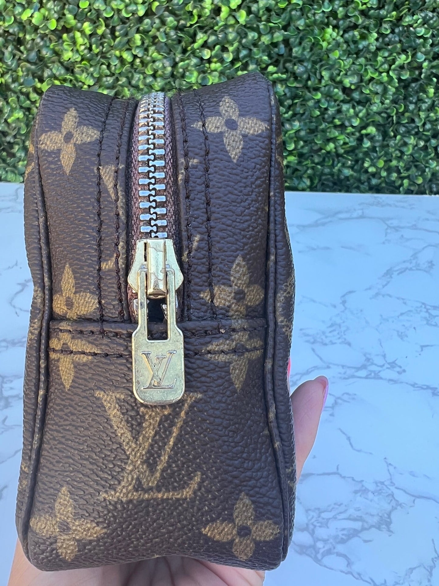 Authentic Preowned LV Monogram Trousse Toilette 18