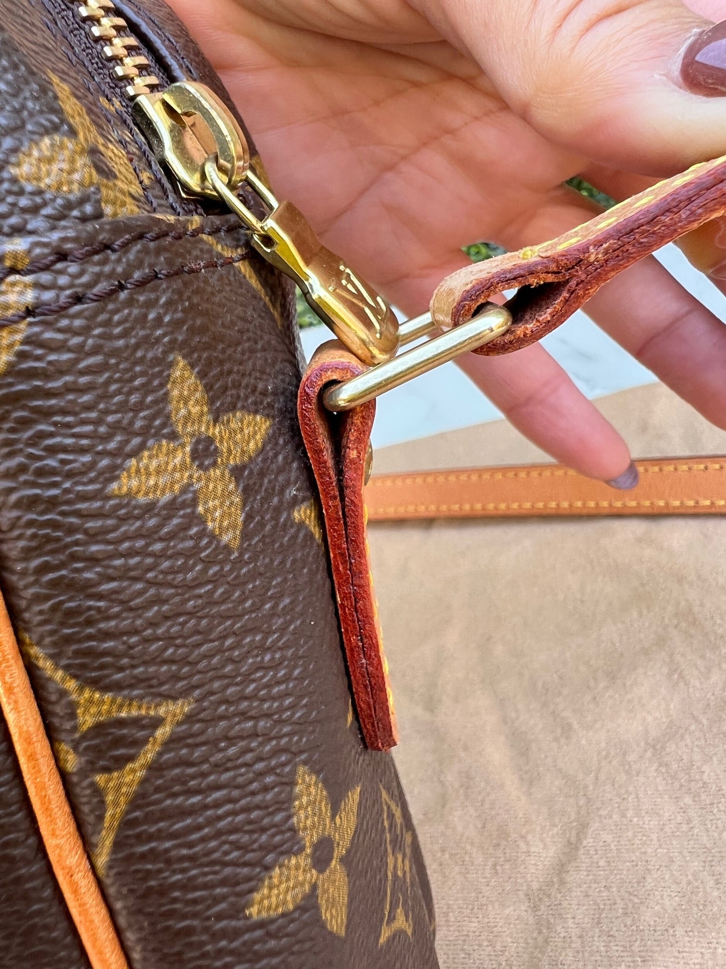 Authentic Preowned Vintage Trocadero 30 Crossbody Bag Monogram Canvas