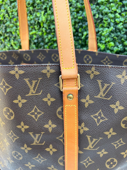 Authentic Preowned LV Monogram Sac Shopping Tote