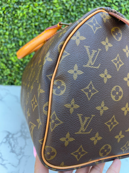 Authentic Preowned LV Vintage Monogram Speedy 30 Bag