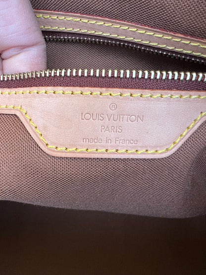 Monogram Canvas Cabas Mezzo Tote