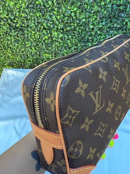 Authentic Preowned LV Monogram Pochette Marley Dragonne GM Clutch