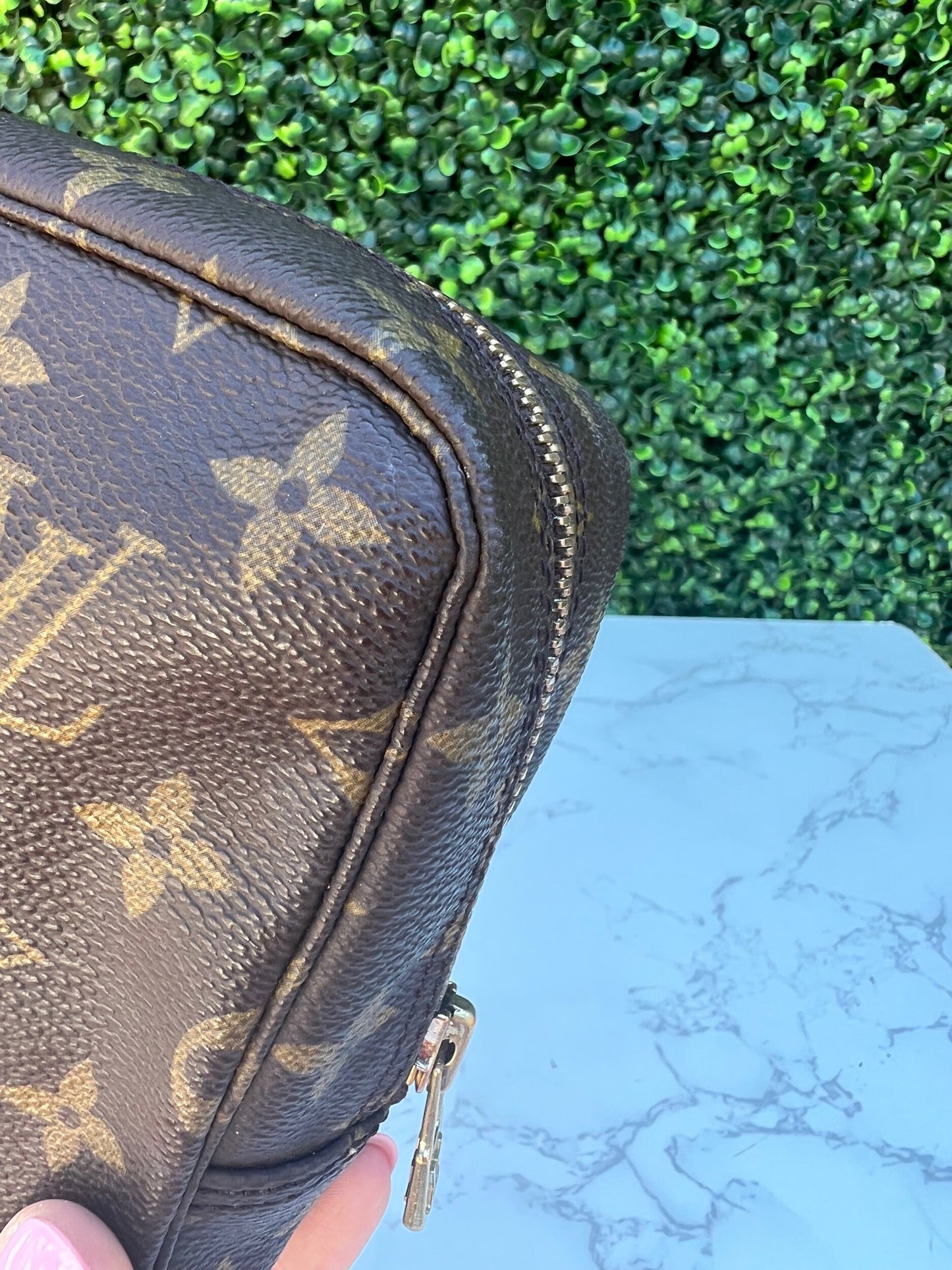 Authentic Preowned LV Monogram Trousse Toilette 23