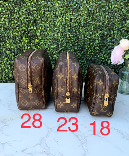 Authentic Preowned LV Monogram Trousse Toilette 28