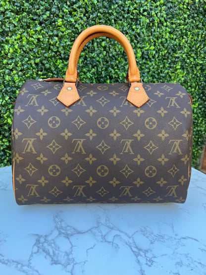 Authentic Preowned LV Vintage Monogram Speedy 30 Bag