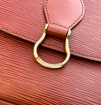 Authentic Preowned Louis Vuitton Kenyan Fawn Epi Saint Cloud GM Bag
