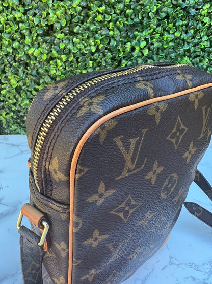 Authentic Preowned LV Danube PM Monogram Crossbody Bag