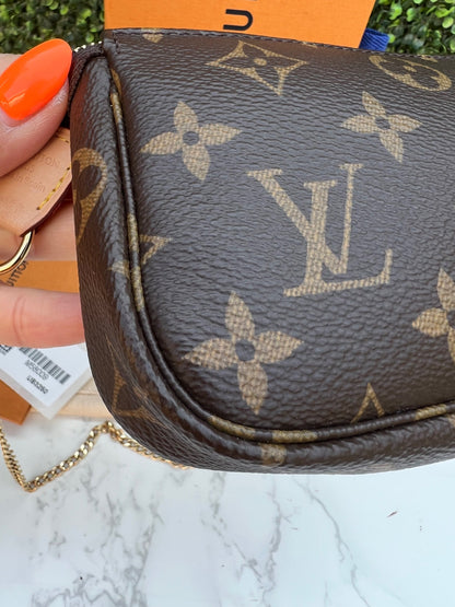 Authentic Preowned Louis Vuitton Monogram Canvas Mini Pochette Accessories