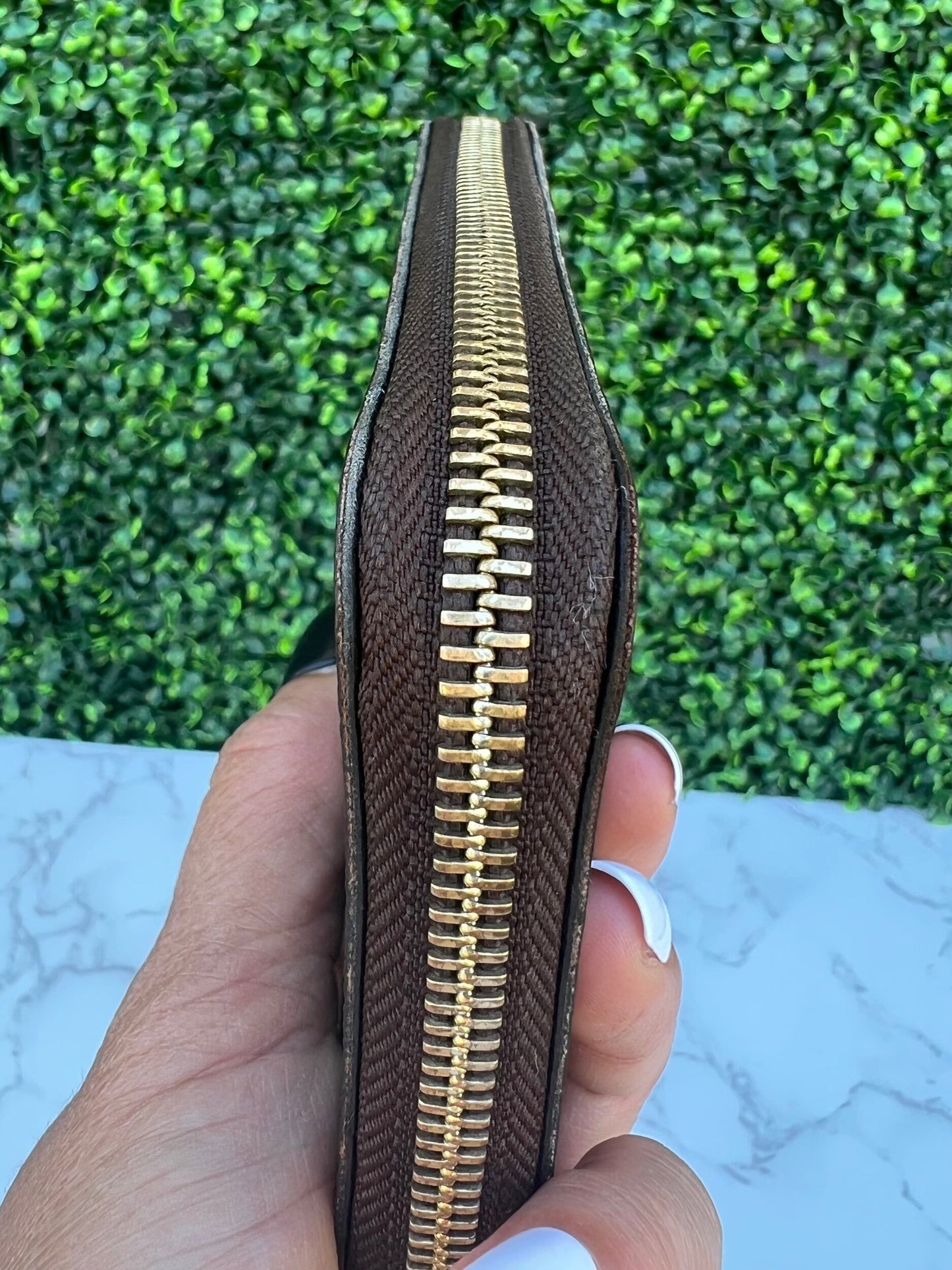 Rare Monogram Zippy Compact Wallet NM