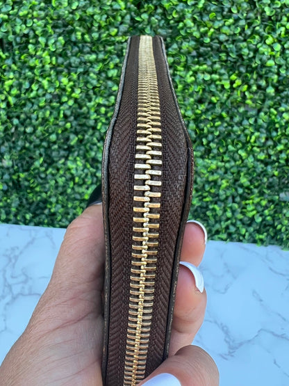 Rare Monogram Zippy Compact Wallet NM