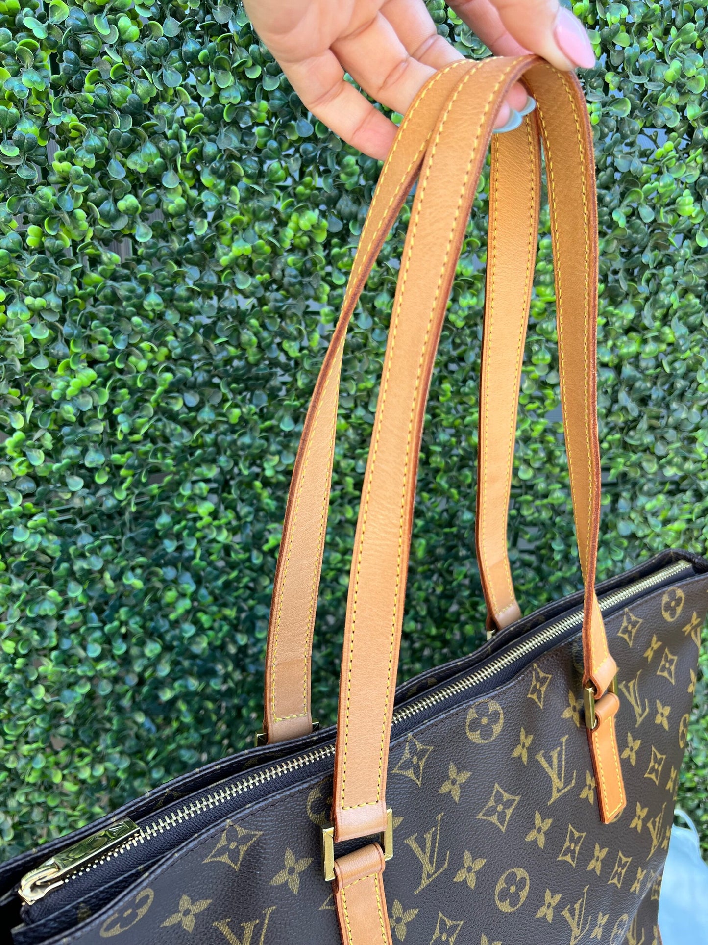 Authentic Preowned Louis Vuitton Cabas Mezzo Tote Monogram Canvas