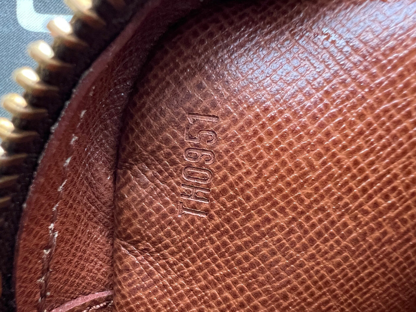 Authentic Preowned Louis Vuitton Marly Dragonne Clutch Monogram Canvas