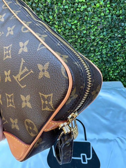 Authentic Preowned LV Monogram Pochette Marley Dragonne GM Clutch