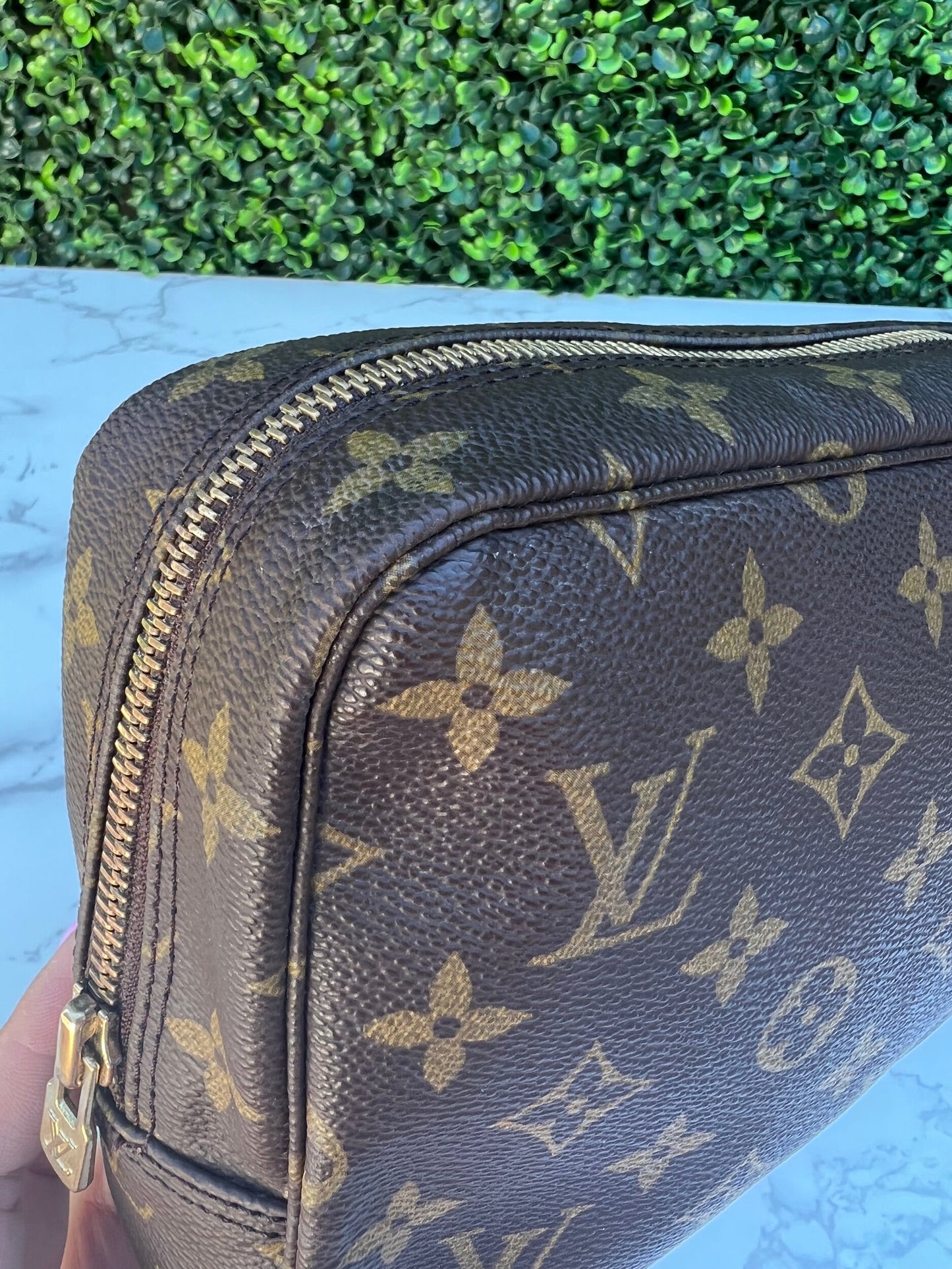 Authentic Preowned LV Monogram Trousse Toilette 23