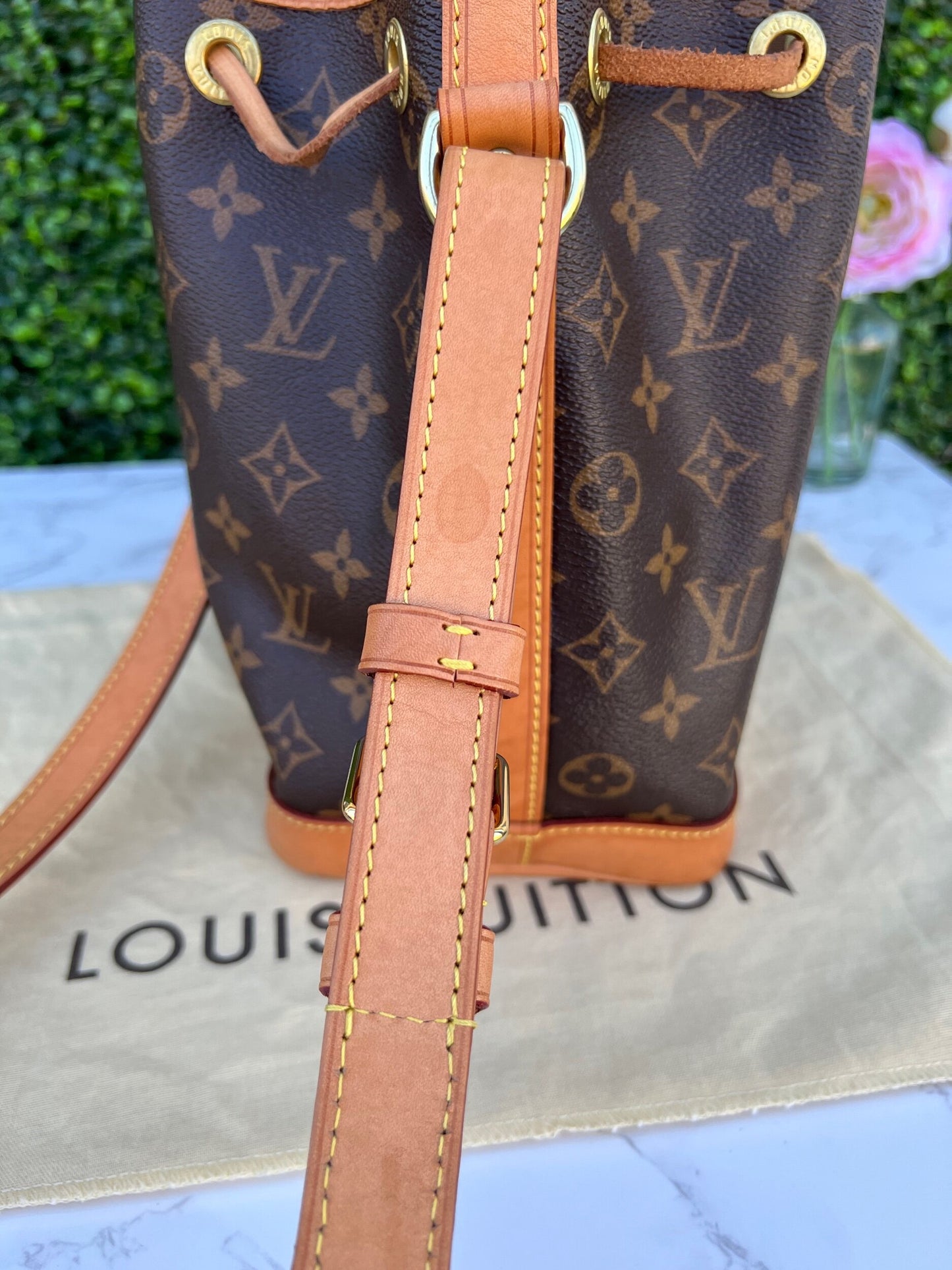 Noe BB Crossbody Monogram Canvas Bag