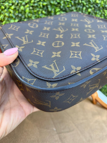 Authentic LV Monogram Saint Cloud GM Crossbody Bag