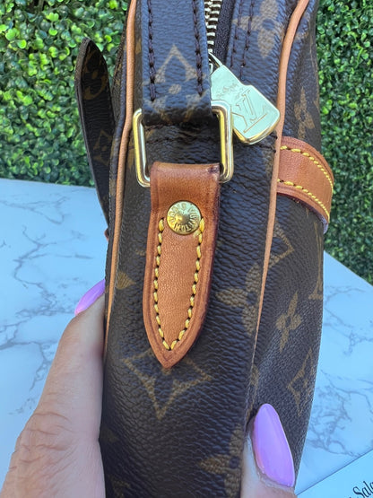 Authentic Preowned LV Danube PM Monogram Crossbody Bag
