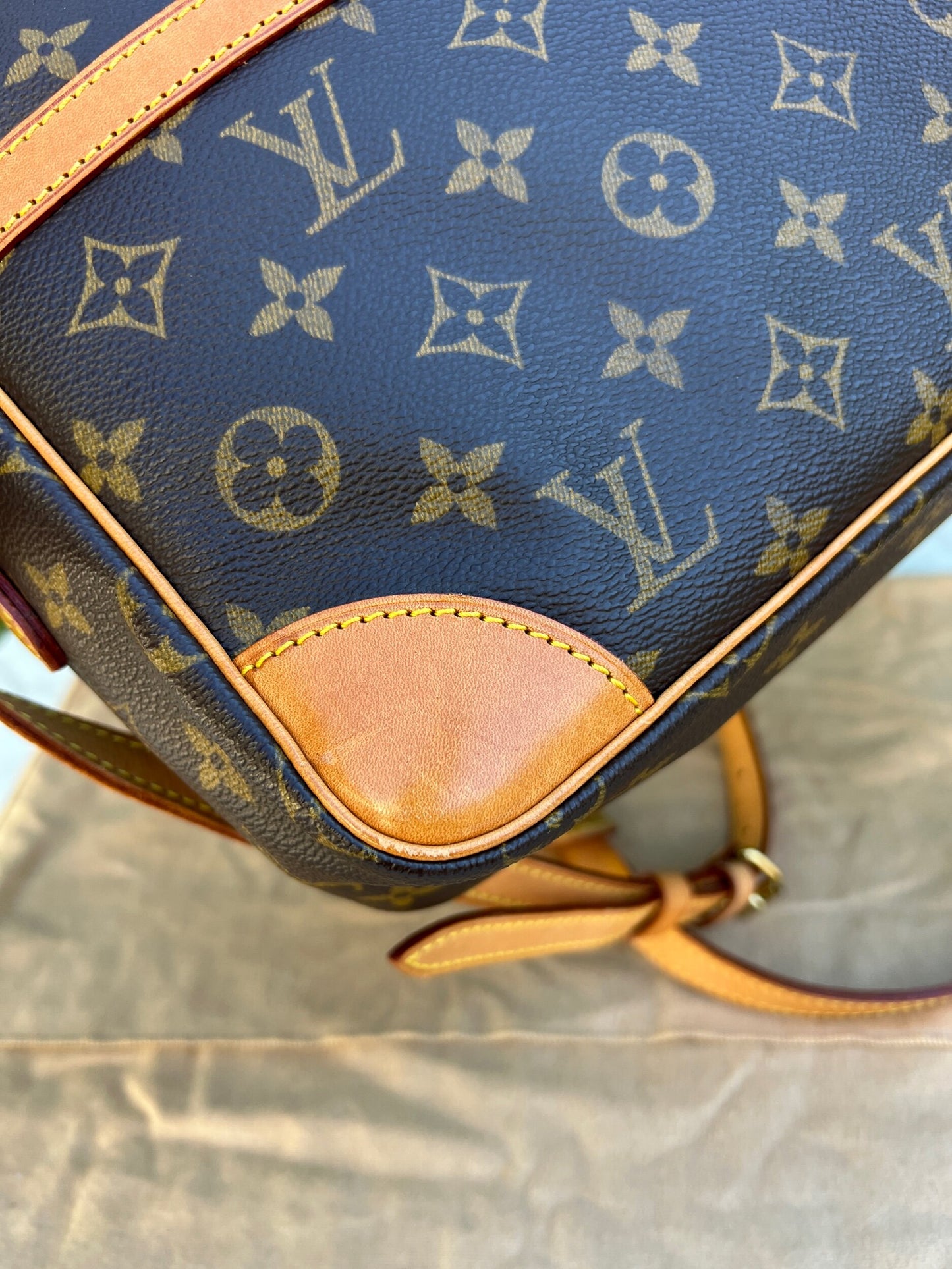 Authentic Preowned Vintage Trocadero 30 Crossbody Bag Monogram Canvas