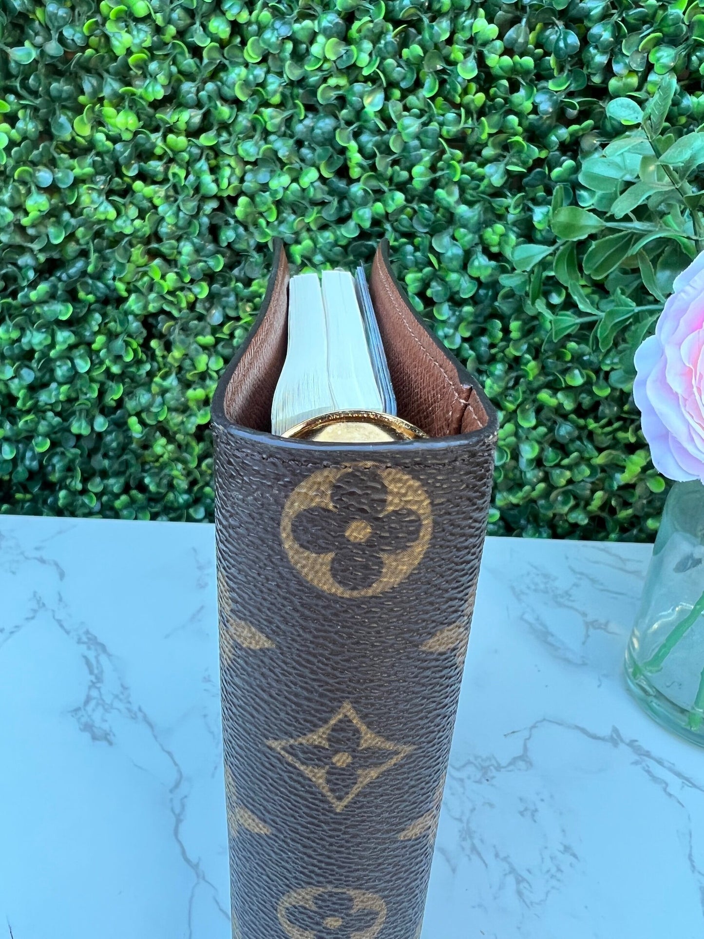 Authentic Preowned  LV Monogram Agenda MM Medium