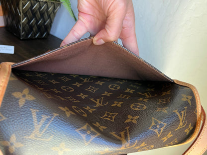 Sologne Adjustable Monogram Canvas Crossbody Bag