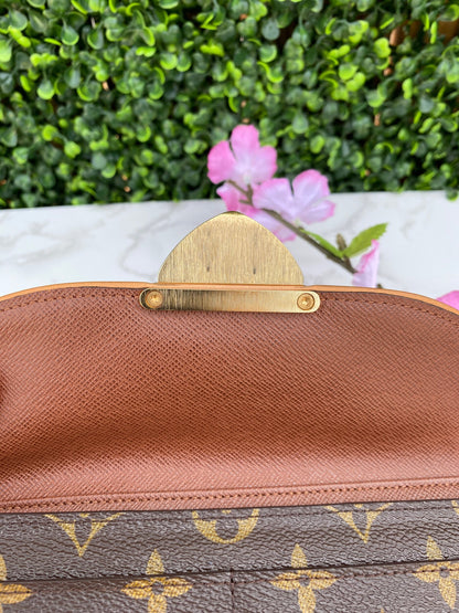 Eugenie Monogram Canvas Wallet