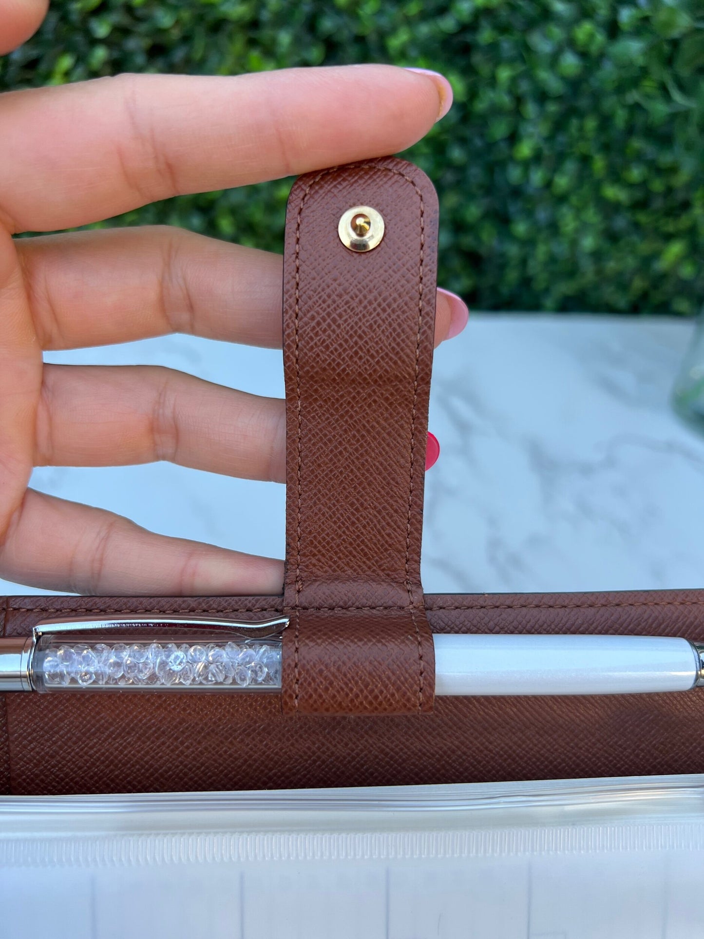 Authentic Preowned  LV Monogram Agenda MM Medium