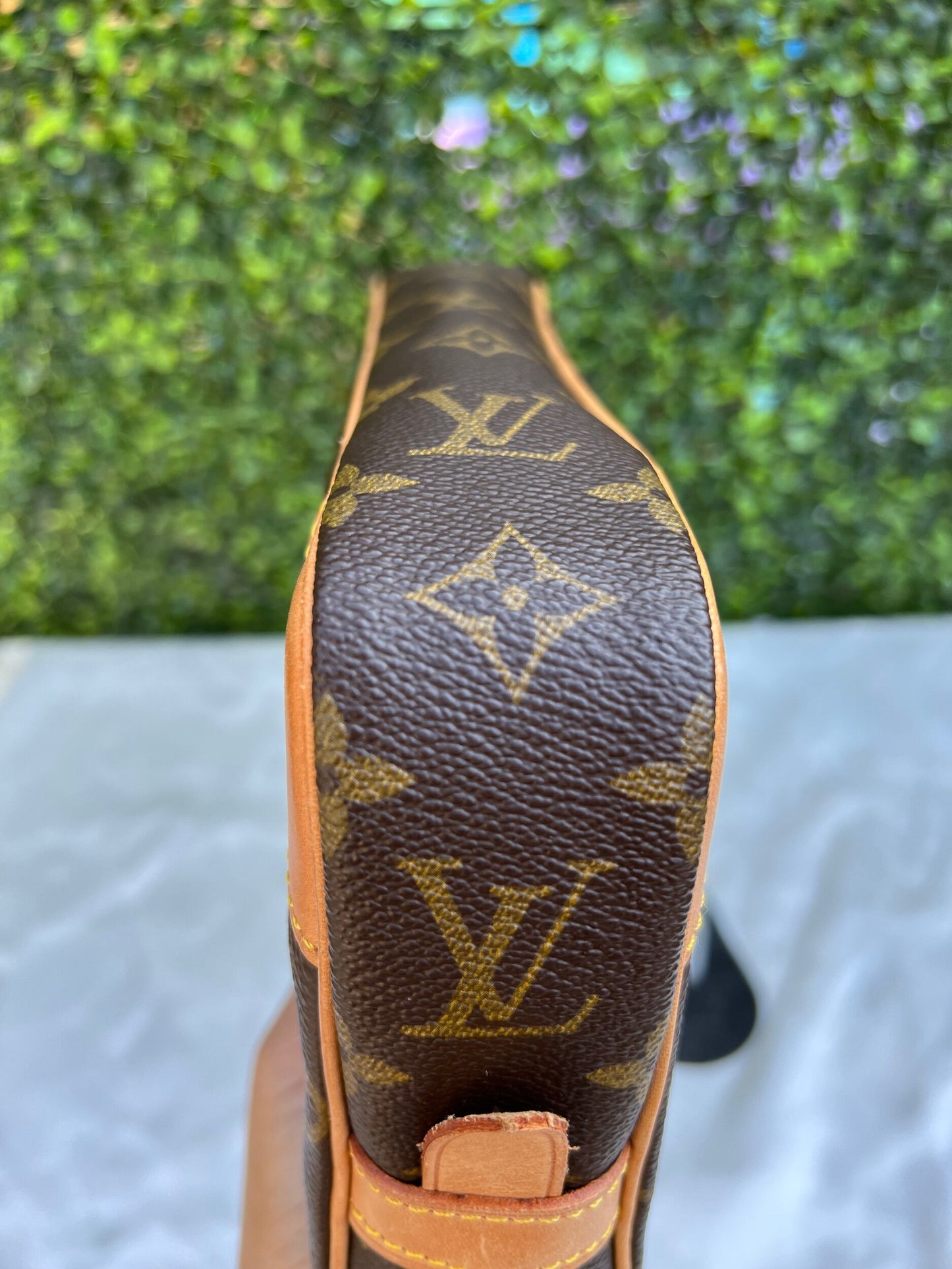 Authentic Preowned Louis Vuitton Marly Dragonne Clutch Monogram Canvas