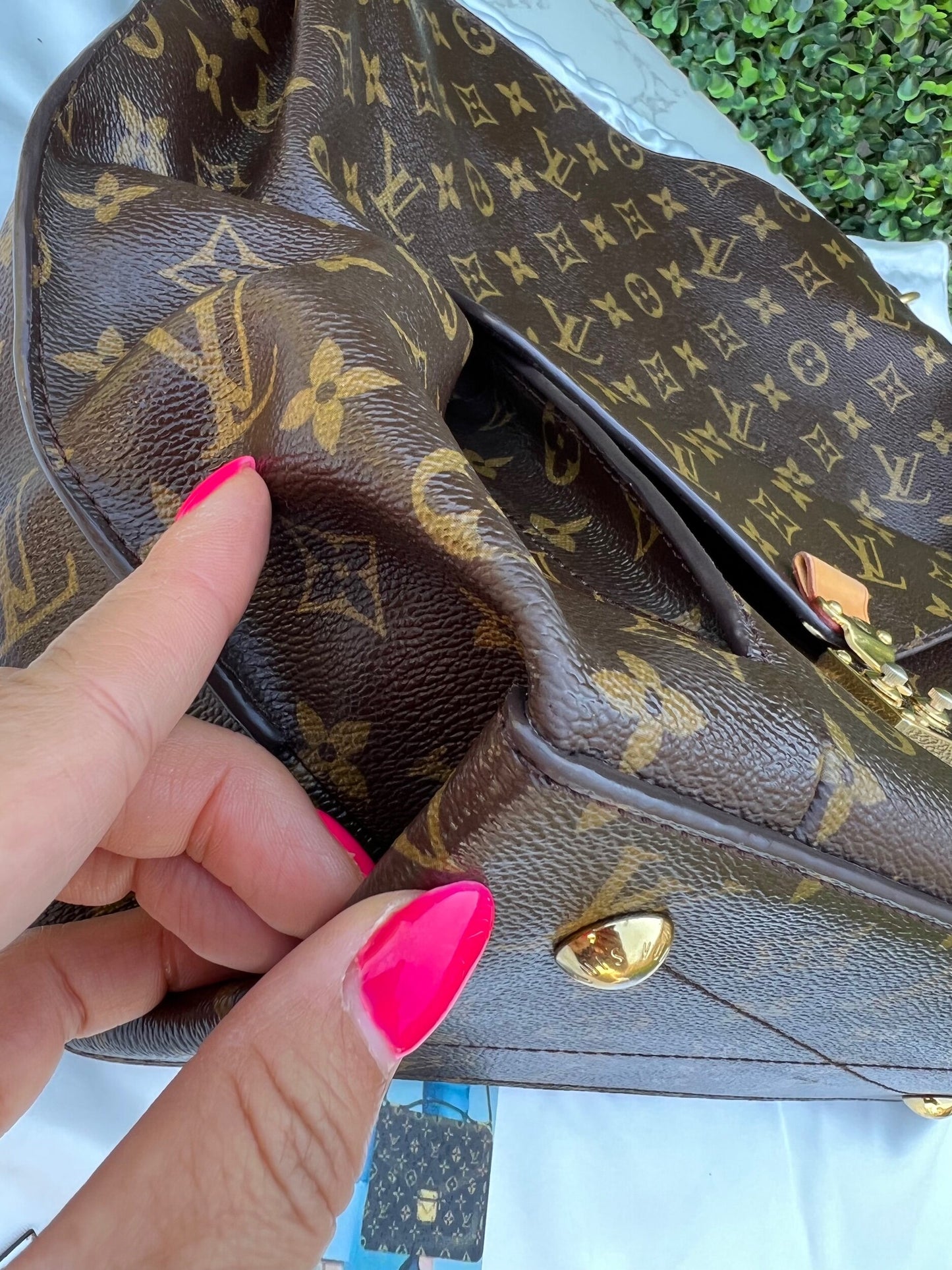 Authentic Preowned LV Metis Hobo Monogram Bag