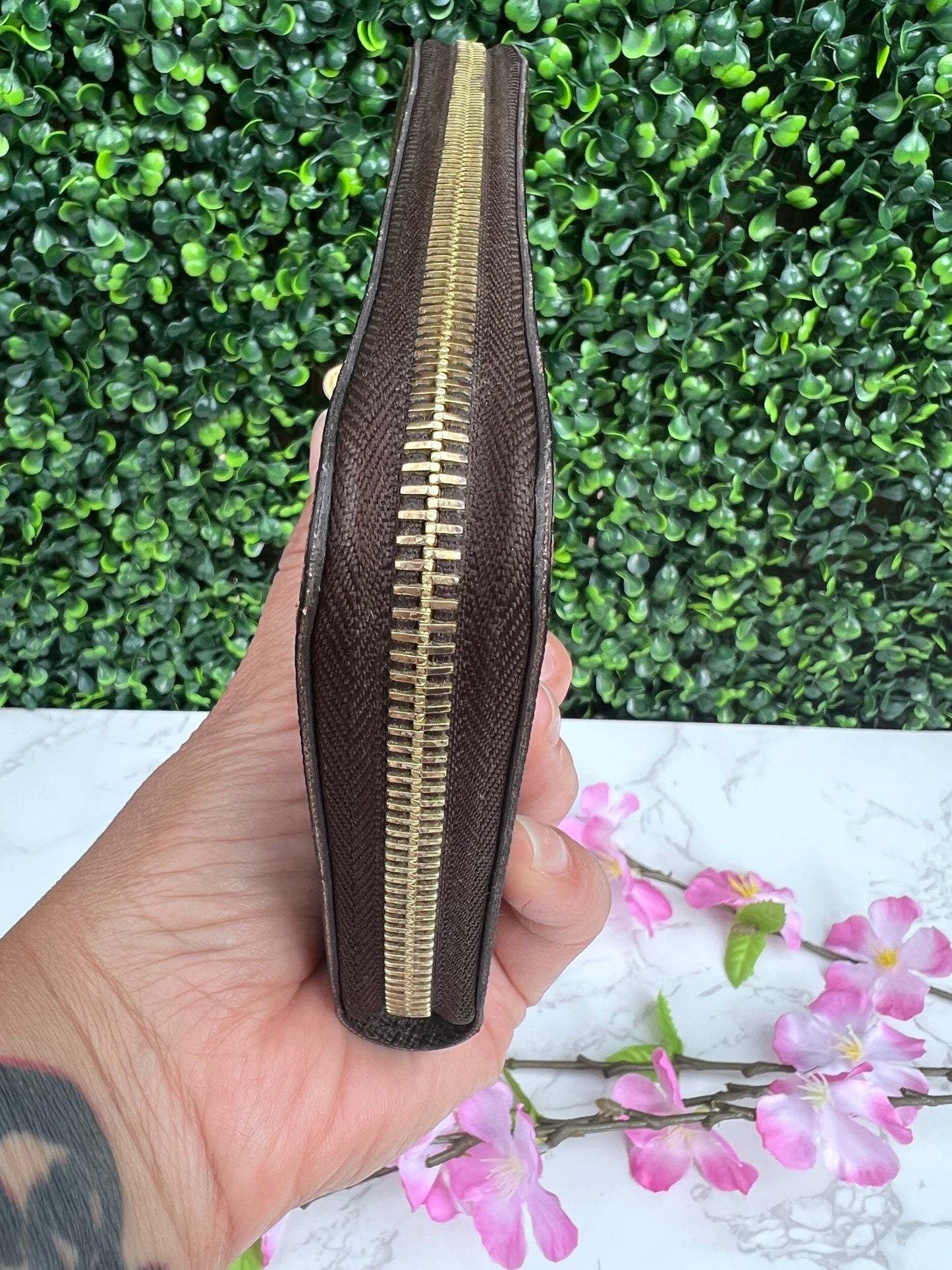 Zippy Wallet Damier Ebene