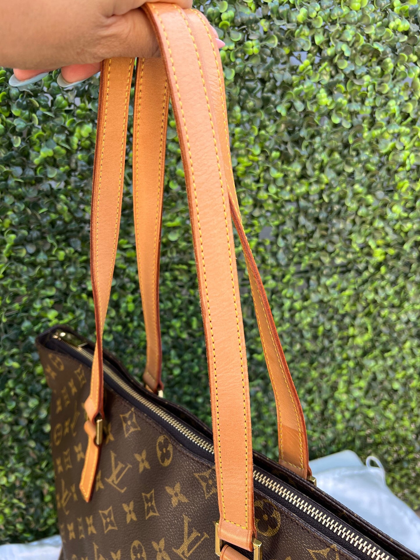 Authentic Preowned Louis Vuitton Cabas Mezzo Tote Monogram Canvas