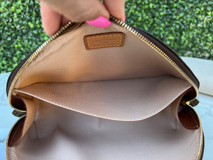Trousse Demi Ronde Cosmetic Pouch w/Insert Organizer