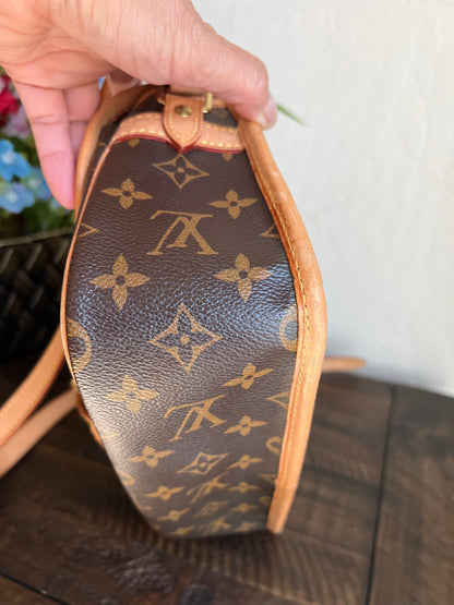 Sologne Adjustable Monogram Canvas Crossbody Bag