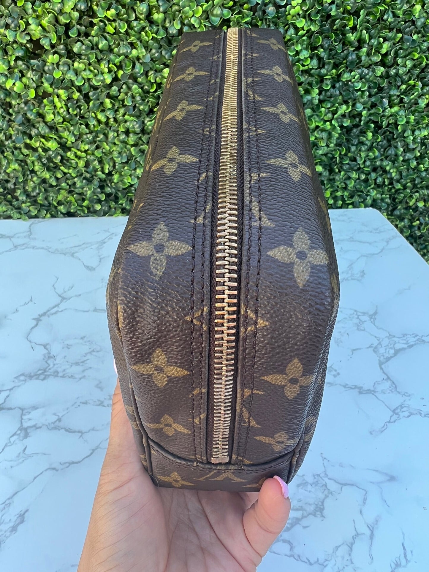 Authentic Preowned LV Monogram Trousse Toilette 23