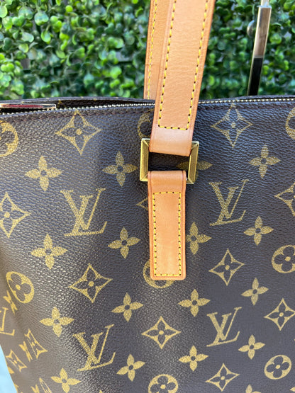 Authentic Preowned Louis Vuitton Cabas Mezzo Tote Monogram Canvas