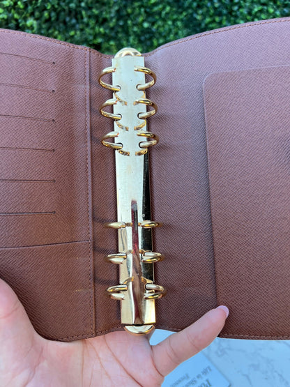 Authentic Preowned  LV Medium Ring Agenda MM
