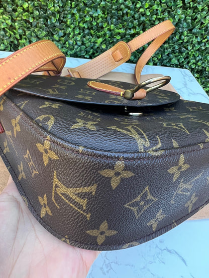 Authentic LV Monogram Saint Cloud GM Crossbody Bag