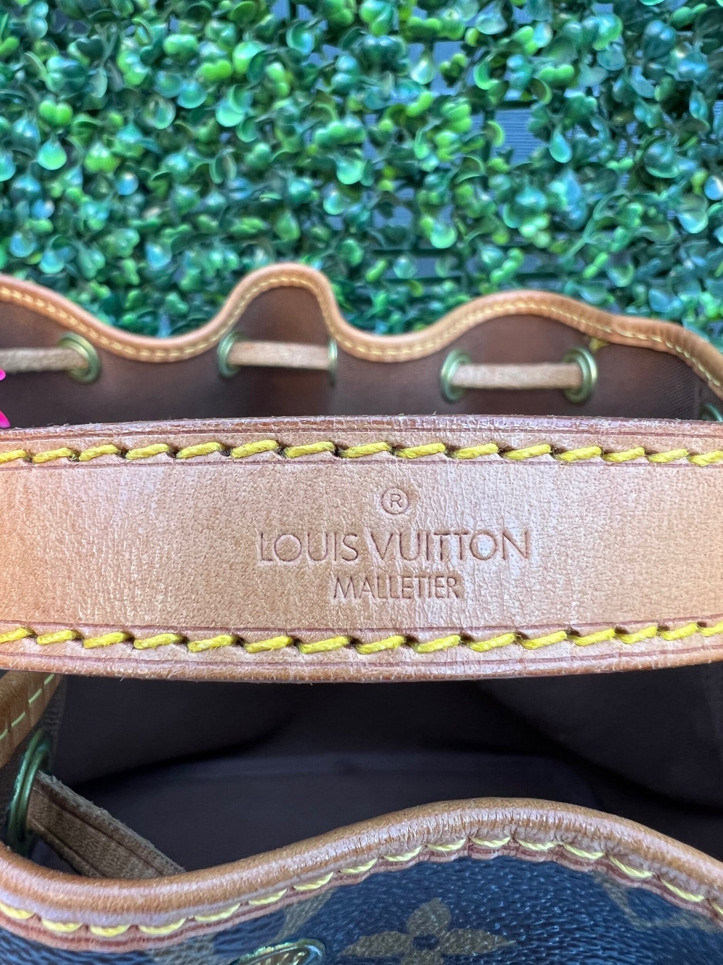 Authentic Preowned LV Vintage Monogram Petite Noe Bucket Bag
