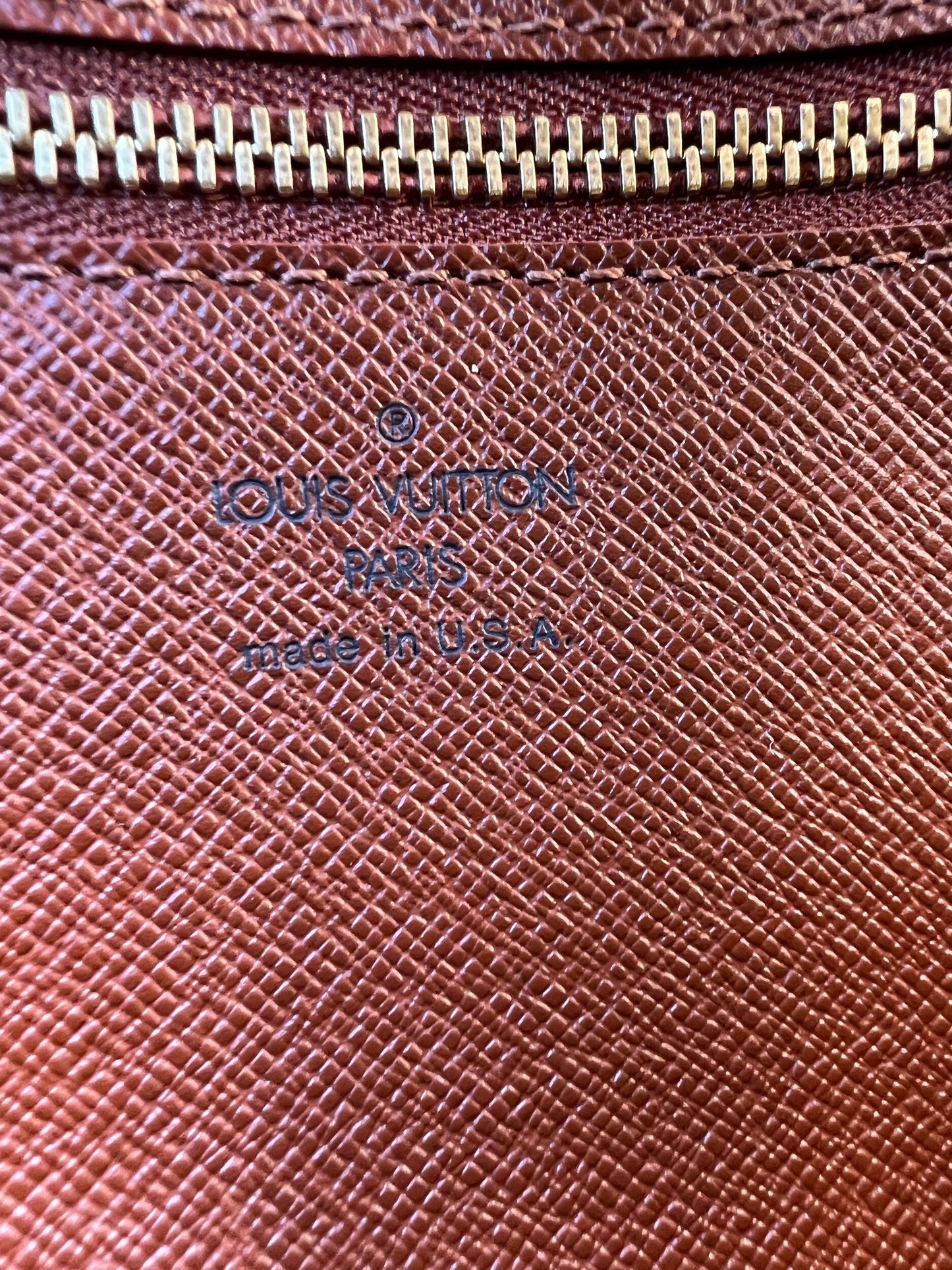 Authentic Preowned Vintage Trocadero 30 Crossbody Bag Monogram Canvas