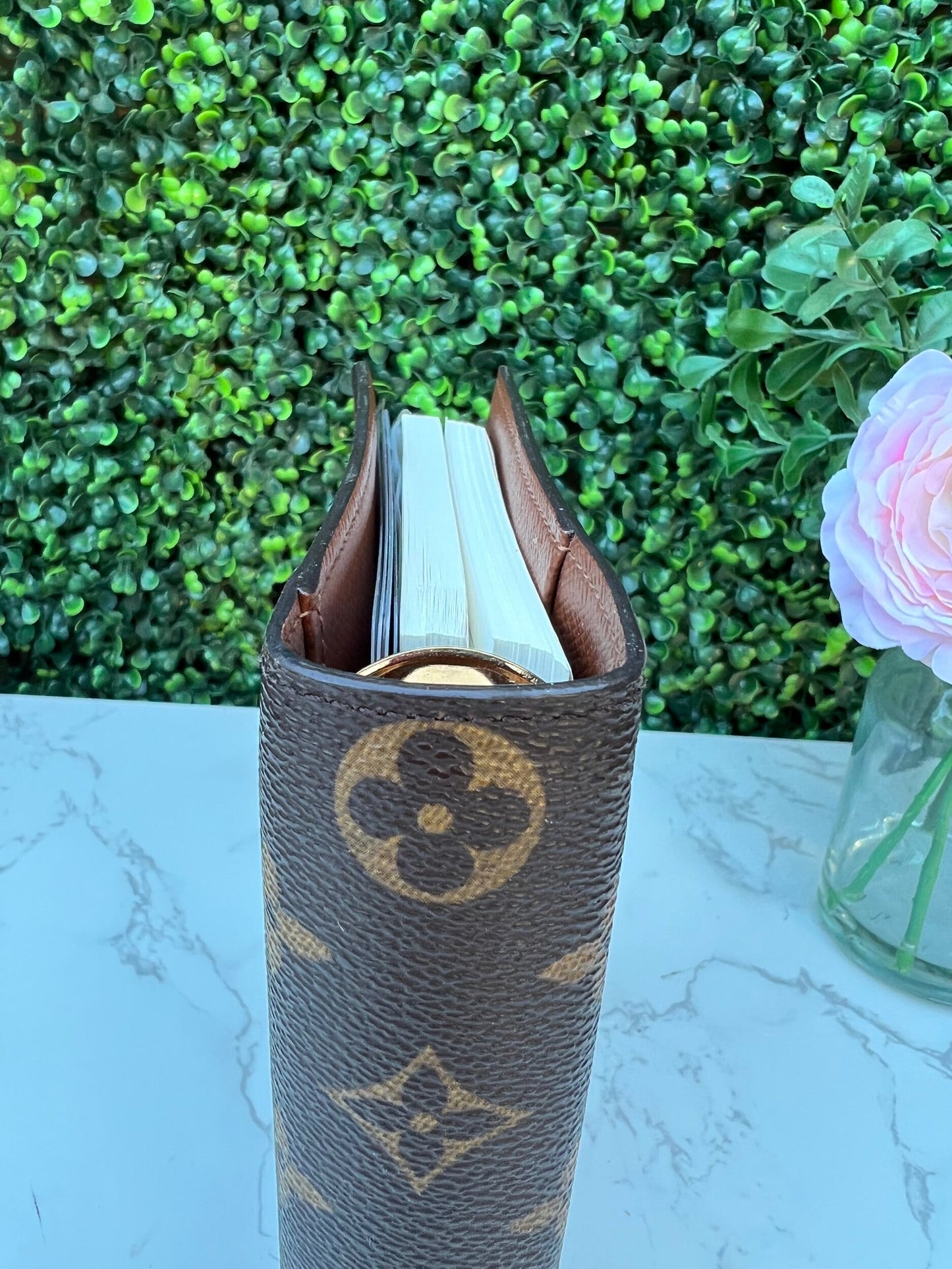 Authentic Preowned  LV Monogram Agenda MM Medium